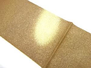 リサイクル　作家物　手織り紬抽象模様袋帯